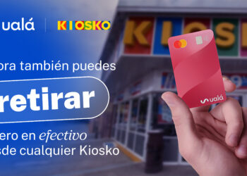 Ualá refuerza su alianza con Kiosko para incluir retiros de efectivo