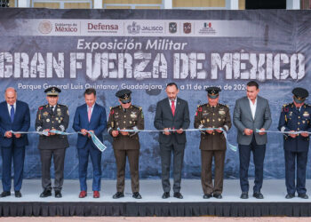 Inauguran exposición militar “La Gran Fuerza de México”