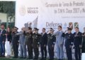 Acude Gobernador Pablo Lemus a toma de protesta de Bandera a conscriptos del Servicio Militar Nacional