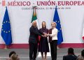 México y la UE firman acuerdo global de modernización