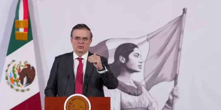 Ebrard pide reglas de origen en el T-MEC que beneficien a Norteamérica