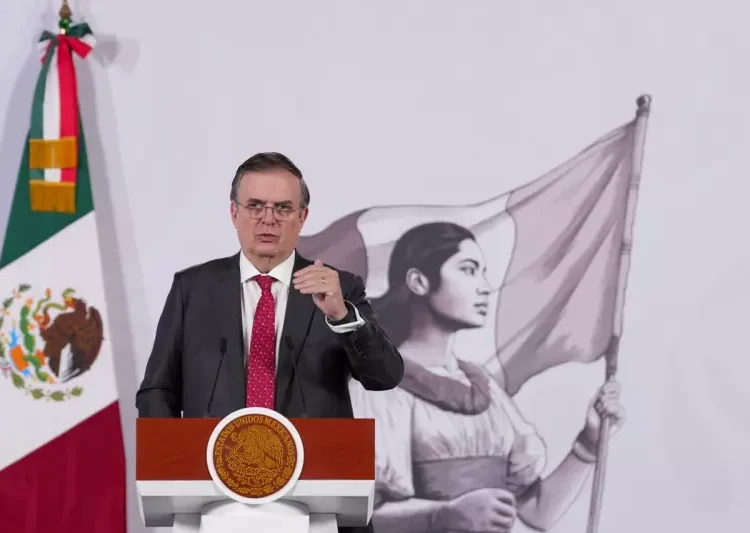 Ebrard pide reglas de origen en el T-MEC que beneficien a Norteamérica