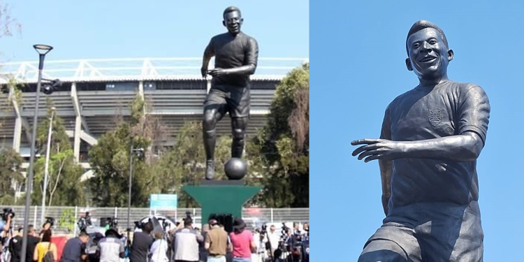 Inauguran la escultura monumental ‘La Canarihna’
