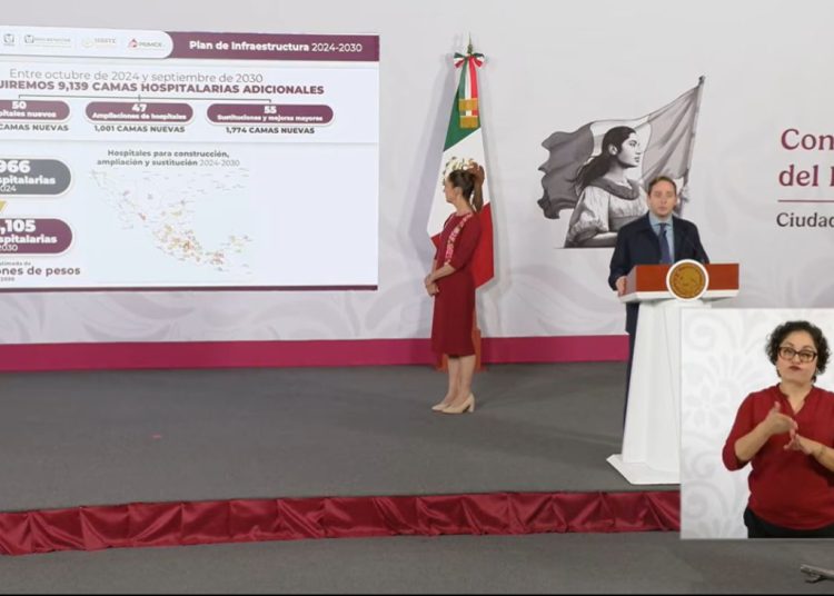 Gobierno de México invertirá 181 mil mdp para ampliar infraestructura hospitalaria