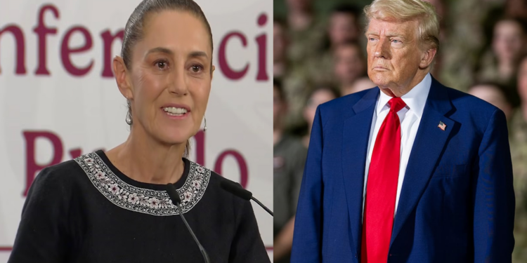 «Estamos actuando» responde: Sheinbaum a Trump