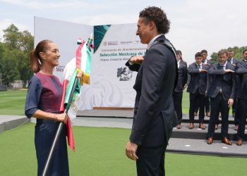 Sheinbaum abandera a la Selección México rumbo al Mundial 2026