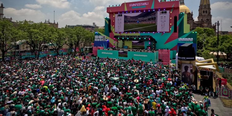 Más de 50 mil personas disfrutan activaciones mundialistas