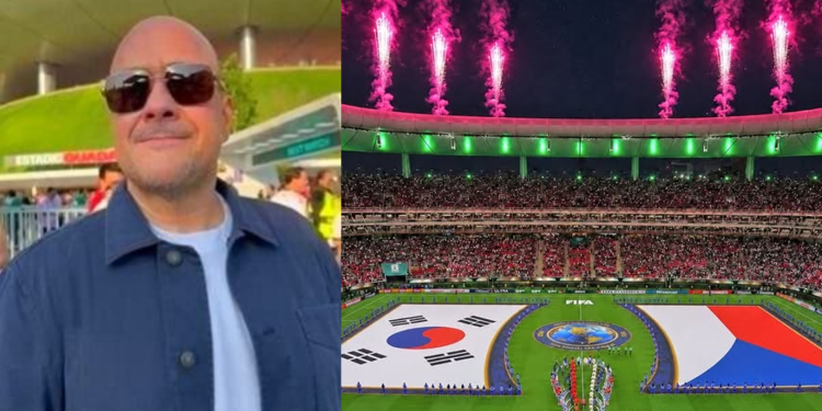 ExGobernador de Jalisco Alfaro asiste al partido Corea del Sur vs Rep Checa