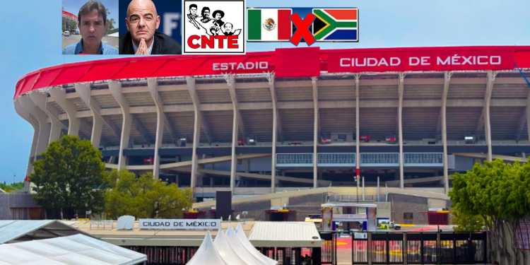 Palcohabientes y CNTE amenazan con impedir la inauguración del mundial