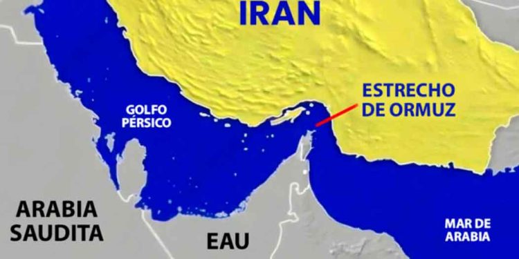 Irán anuncia cierre del estrecho de Ormuz