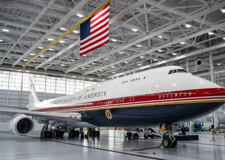Trump estrena el nuevo Air Force One